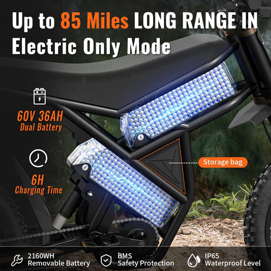 GT73 PRO/GT73 Electric Dirt Bike